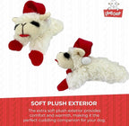 Multipet Toy Dog Lamb Chop Santa, 1 ea