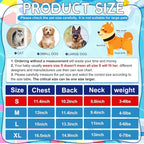 Frienda 6 Pieces Bowknot Princes Puppy Dog Dress Floral Vest Skirt Summer Pet Dress Dog Cute Rosette Sundress Apparel for Puppy Cat Pet(S)