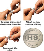 Herm Sprenger - Stainless Steel Additional Prong Links for Herm Sprenger Ultra-Plus Dog Training Collar - for Small Medium Large Dogs - Made in Germany (4.0 mm)