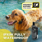 Dogtra 200iQ Remote Training E Collar – 100 Levels, Tone, Vibration, 1/2 Mile Range – Compact, Waterproof, One-Handed Control for Dogs 10 lbs+ – Lightweight Design for Daily Training – Black Leopard