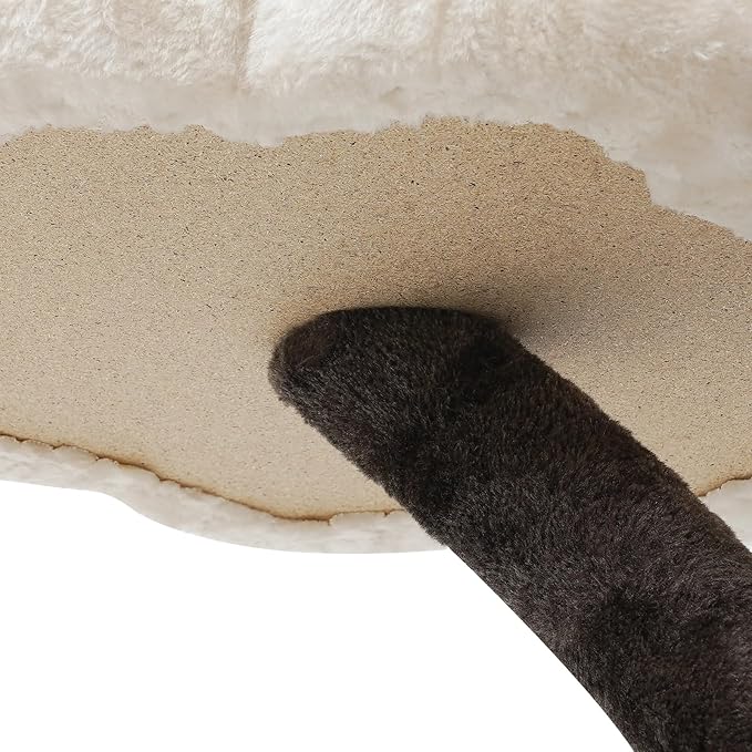 Cat Tree Tower, 6 Tier Flower Cat Tree, 64 Inch Modern Cat Tower with Scratching Posts, Hammock, and Cat Bed for Home, Pet Store