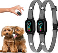 2 Pack Bark Collar for Small Dogs 8-40 lbs – 3 Modes & 5 Sensitivity Levels – Waterproof, Rechargeable, Magnetic Charging – Humane, Effective Training (Black)