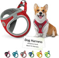 DOCO Dog Harness (Chest 20.5"-22", Weight 20–25 lbs) Athletica Adjustable, No Pull, No Choke, Puppy Vest for Large Dogs Lightweight Air Mesh, Reflective, Puppy Essentials – Red, X-Large
