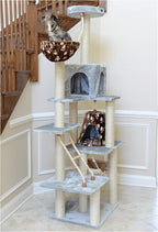 Armarkat Cat Tree Model A7802, Silver Gray