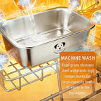 2 Pcs Stainless Steel Dog Bowls for Large Dogs, High Capacity Metal Dog Food Bowls, Food and Water Bowl for Large, X-Large, and Big Dogs 1.25 Gallons