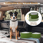 Newget Stainless Steel Dog Bowl Set with Lids, 304 Metal Dual Food & Water Bowls for Dogs & Cats, Large Capacity Pet Feeder with Cover Keeps Food Fresh, Anti-Skid Dog Dish for Small/Medium/Large Pets