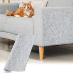 uxcell Self-Adhesive Cat Scratching Mat, 1 Roll 39.4" x 23.6" Couch Protector from Cat Claws for DIY Sofa, Wall, Doors, Cut Anti Cat Scratch Pad Carpet Mat, Light Gray