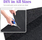 Uranshin Trimmable Self-Adhesive Scratch Mat - Carpet Covered Cat Scratch Post & Furniture Protector (78.7"x15.8")
