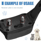 12 Pcs Extra Contact Points Replacement Part for Dog Training Collars Pet Shock Collar Replacement Prongs with Conductive Rubber Caps for Dog Training Collar Parts (6 Pairs)