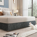 LaCheery 24"x79" Furniture Protectors from Cats Scratching Cat Scratch Pad for Couch Corner Protectors for Cats Dark Grey Cat Scratch Mat Self Adhesive Trimmable DIY Pets Scratching Carpet Large Roll