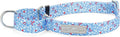 Lucky Love Dog Martingale Dog Collar - Adjustable, No-Slip, Durable, & Soft Webbing Collar for Male and Female Dogs Ideal for Training & Walking - Winterblue, Small