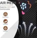 PUPTECK Dog Harness and Leash Set for Small Medium Dogs No Pull Step-in Soft Mesh Puppy Cat Vest Harnesses Reflective at Night, Black Paw, XS