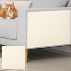 uxcell Self-Adhesive Cat Scratching Mat, 1 Roll 23.6" x 23.6" Couch Protector from Cat Claws for DIY Sofa, Wall, Doors, Cut Anti Cat Scratch Pad Carpet Mat, Beige