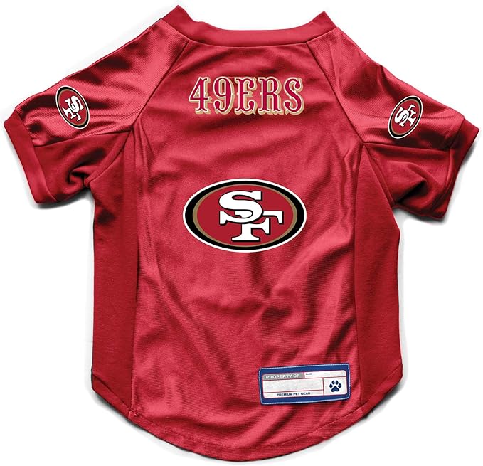 Littlearth NFL Stretch Pet Jersey- Officially Licensed Teams, Available Size XS to XL