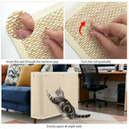 3 Pcs Cat Scratch Furniture Protector Mat 19.7 x 31.5 Inch Cats Pet Scratching Pads Sofa Couch Protector for Chair, Sofa, Couch, Easy Installation