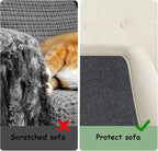 Furniture Pet Protectors Sofa Protector for Cats Couch Corner Protectors for Cat Scratch Furniture Protector Corner Grey 15.8"×78.7"