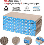 5 Packs in 1 Cat Scratch Pad, Cat Scratcher Cardboard,Reversible,Durable Recyclable Cardboard, Premium Scratch, Suitable for Cats to Rest, Grind Claws and Play