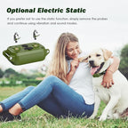 Shock Collar for Dogs, Waterproof Dog Training Collar with Remote Control, 3 Modes: Beep, Vibration, Safe Static, Rechargeable,1600Ft Range, Suitable for Medium Large Dogs