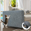 LaCheery 24"x79" Couch Cat Scratch Protector Couch Scratch Protector from Cats Corner Protectors for Furniture Self Adhesive Cat Scratching Post Replacement Light Grey Large Carpet Mat Roll Trimmable
