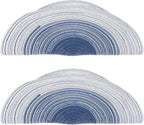 DOITOOL 2pcs Indoor Cat Scratching Pads Cotton Rope Kitten Claw Grinding Mat Reusable Scratch Board for Summer Use