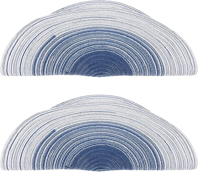 DOITOOL 2pcs Indoor Cat Scratching Pads Cotton Rope Kitten Claw Grinding Mat Reusable Scratch Board for Summer Use