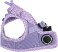 Puppia Vivien Dog Vest Harness B (Step-in) Fashionable Mesh Spring Summer Harness for Small Dogs, Violet, Small