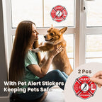 Never Rust Plastic Dog Door, Doggy Doggie Door, Cat Door for Easy Install in Interior and Exterior Doors or Wall, Double Magnetic Flaps, Closing Panel, Pet Door for Pets Up to 45lb (Medium)