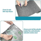 Trimmable Cat Scratching Post Carpet Covered 78.7”x15.8” Self-Adhesive Cat Tree Shelves Replacement Parts Mat Cat Scratcher for Cat Tree Shelf Shelves Steps Couch Furniture DIY Protector