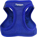 Downtown Pet Supply Step-in Dog Harness – No Pull, Adjustable Padded Mesh with Reflective Trim, Secure Buckle Strap – Comfortable & Breathable Small Dog Harness, Small, Blue
