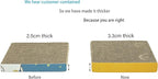 Cat Scratching Post for Cage 20X20CM, Cage Wall Mounted Cat Scratcher, Cardboard Scratcher, SCR-20X20CM-3.3CM