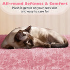 Yaheetech Cat Tree, 70.5in Cat Tower for Indoor Cats, Multi Level Cat Condo Activity Center Play House with Hammock, 2 Plush Perches, Dangling Ball, Pink