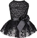 CuteBone Dog Birthday Dress Girl Puppy Skirt Tutu Cat Wedding Outfit Pet Party Clothes for Small Dogs Costume DD15XS