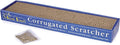 Meow Town Corrugated Eco-Friendly Cat Scratcher for Cats and Kittens - 19"L x 4¾"W x 2"H
