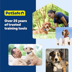 PetSafe Soft Point Training Collar - Comfortable No-Pull Adjustable Quick-Release Collar with Removable Soft Rubber Points - Pain-Free Training for Better Leash Manners - Large - Blue