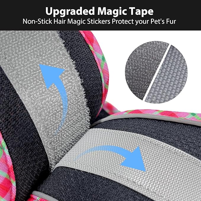 AIITLE Escape-Proof Dog Harness - Extra Soft Jacquard Fabric with Moisture-Wicking Lining, Adjustable Fit for Boston Terrier, Pekingese - Running, Playdates, Outdoor Adventures (Black, L)