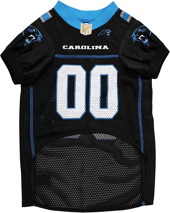 Carolina Panthers Pet Striped Jersey