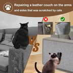 Cat Scratching Mat, 78.7"x15.8" Self-Adhesive Carpet Mat Trimmable Replacement for Cat Tree, Cat Wall Shelves, Cat Scratching Post, DIY Couch Sofa Furniture Door Protector