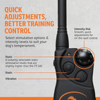 SportDOG Brand® YardTrainer 100S Remote Trainer - Shock Collar for Stubborn Dogs - Train with Tone, vibrate, or Static