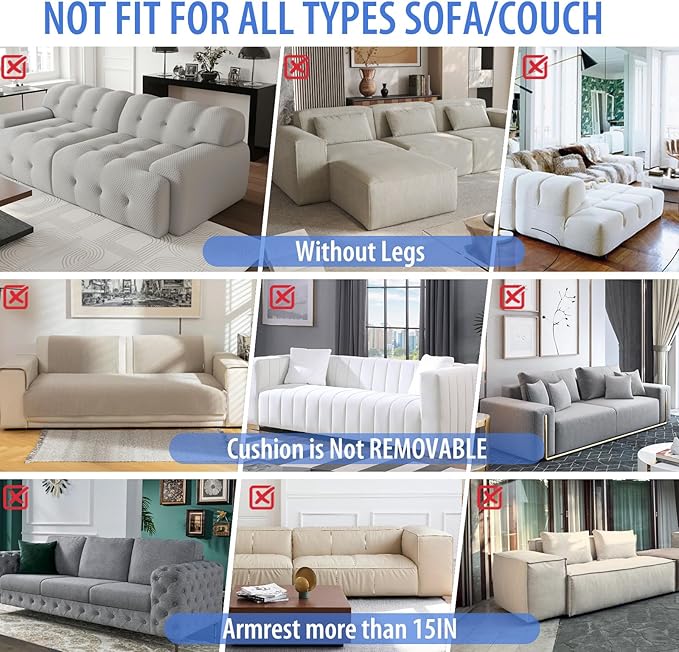 Reversible Cat Scratch Couch Protector Made of Natural Sisal for Ultimate Furniture Protection,Couch Protector from Cat Claws,Couch Corner Cat Scratcher, Universal Fit Both Sides(Dark Grey,1-Pack)