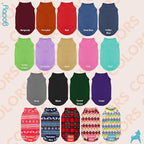 Gooby Stretch Fleece Vest Dog Sweater - Brown, 2X-Large - Warm Pullover Super Stretchy Fleece Dog Jacket for Small to Large Dogs