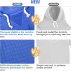 BEAUTYZOO Dog Sweaters for Extra Large Dogs Girl Boy, XXXL Dog Hoodie with Pocket & Leash Hole, Soft Warm Waffle-Like Laminated Cotton Pet Clothes for Cold Weather, Doberman Great Dane Sweatshirt, 3XL