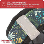 Downtown Pet Supply Step-in Dog Harness – No Pull, Adjustable Padded Mesh with Reflective Trim, Secure Buckle Strap – Comfortable & Breathable Small Dog Harness, Small, Dinosaur