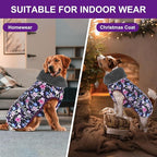 Doglay Dog Coat, Waterproof Dog Jacket Pet Winter Coat for Cold Weather with Thicken Furry Collar, Reflective Puppy Winter Jacket Warm Fleece Lining for Small Medium Large Pets
