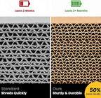 Cat Scratcher, Durable Scratch Pad, Corrugated Cardboard Scratching Board for Indoor Cats, Heavy Duty, Double-Sided Usability, Recyclable, with Catnip, Medium, 4 Pack