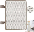 Cat Nail File Scratcher & Scratching Pad -Scratch Mat with 80 Aluminum Oxide Grit, Scratch Pads Wrap Around a Scratching Post to Help Trimming Cat Nails & Protect Furniture