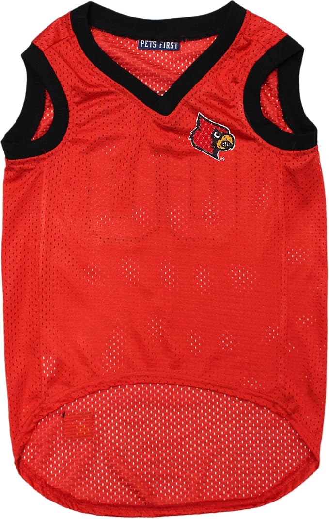 NCAA Basketball Pet Jersey LOUISVILLE CARDINALS Dog Jersey, X-Large
