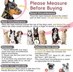 BARKLESS Soft Nylon Dog Head Collar for Large Medium Dog, Reflective Padding Head Halter for Training, Adjustable Muzzle Leash No Pulling, Jumping, Nose Leash Ideal for Walking (Pink, XL)