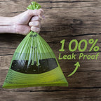 GREENER WALKER Poop Bags for Dog Waste, 1080 Doggy Waste Bags Extra Thick Strong 100% Leak-Proof (Green)