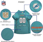 Pets First NFL Miami Dolphins Dog Jersey, Size Medium, Football Shirt Costume for Pet, Dog Sports T-Shirt, NFL Team Clothing for Cats, Licensed Pet Apparel Available in 7 Sizes and 32 Teams
