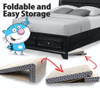 iPrimio Cat Scratch Ramps (2 Ramps for One Price) - Foldable for Travel and Easy Storage - Great for Cats Playing Over, Laying, and Scratching - Patent Pending Design (2 Pack)